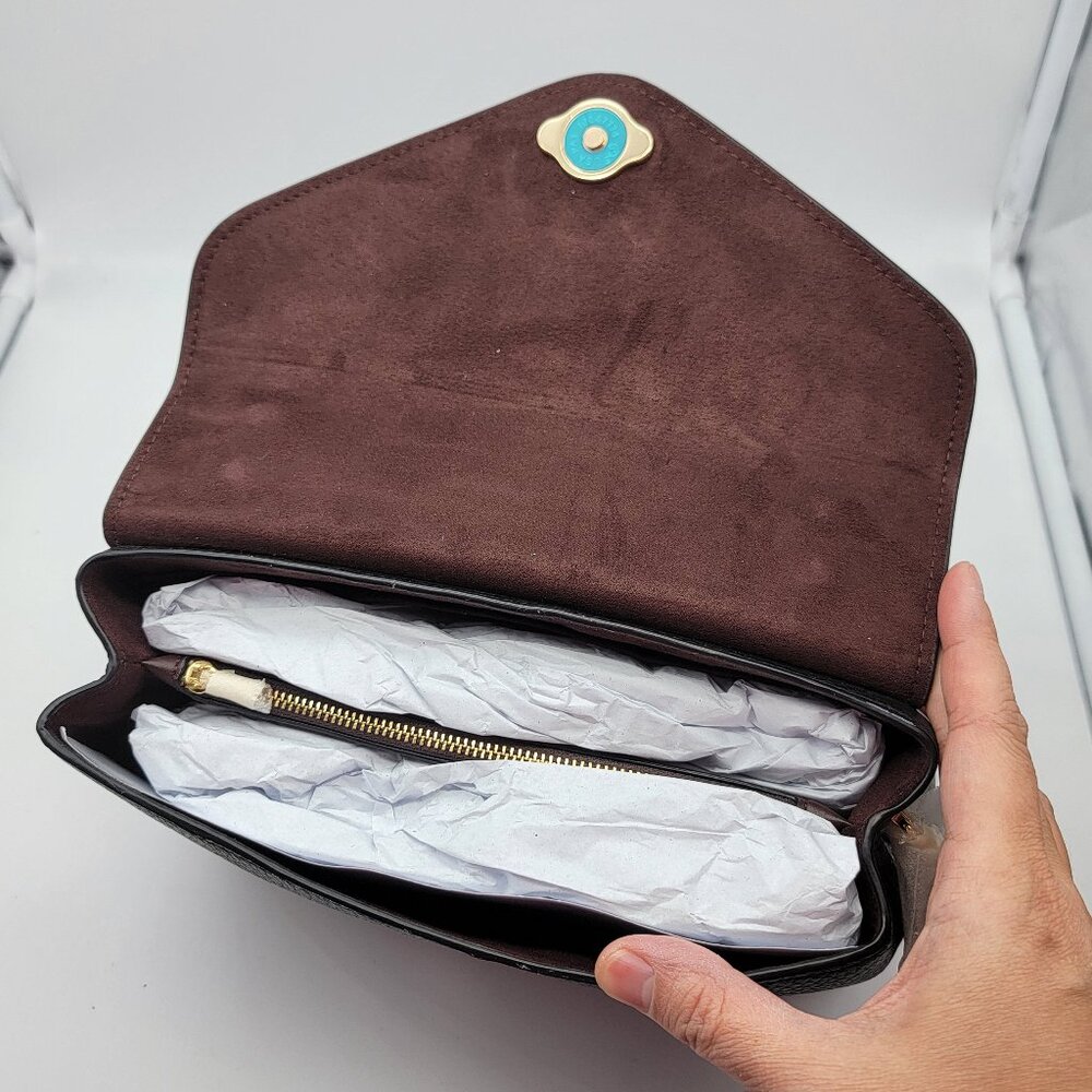 Coach Tammie Shoulder Bag C7945 Black - Picture 6 of 9